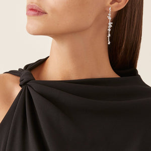 Fallon STAGGERED STONE BAR EARRINGS 50