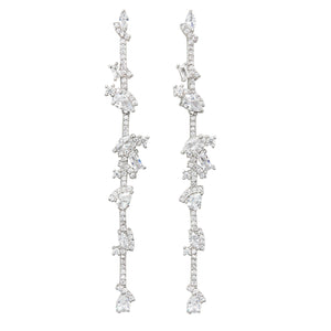 fallon STAGGERED STONE BAR EARRINGS 50