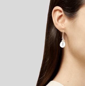 Fallon TEARDROP PEARL EARRING - GOLD