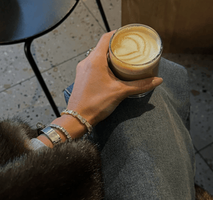 Fallon VARIANT BAGUETTE TENNIS BRACELET - RHODIUM