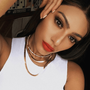 Fallon HAILEY HERRINGBONE CHAIN NECKLACE MEDIUM - RHODIUM