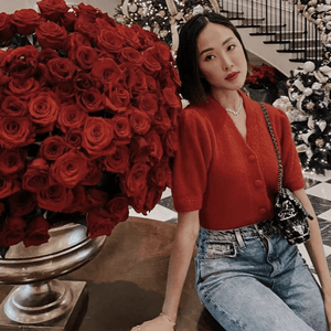 Fallon MONARCH HEART RIVIÈRE COLLAR NECKLACE - RHODIUM