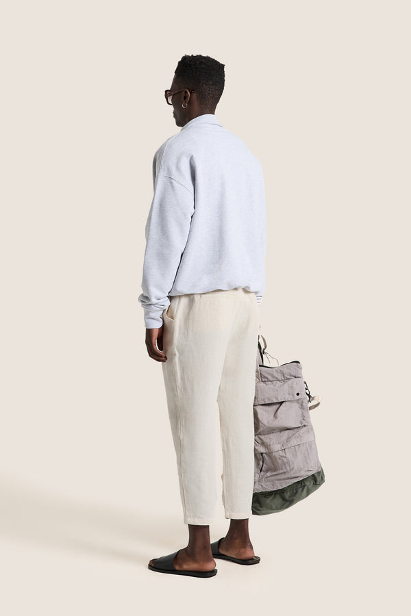 Family First Milano Chino Pants Linen White