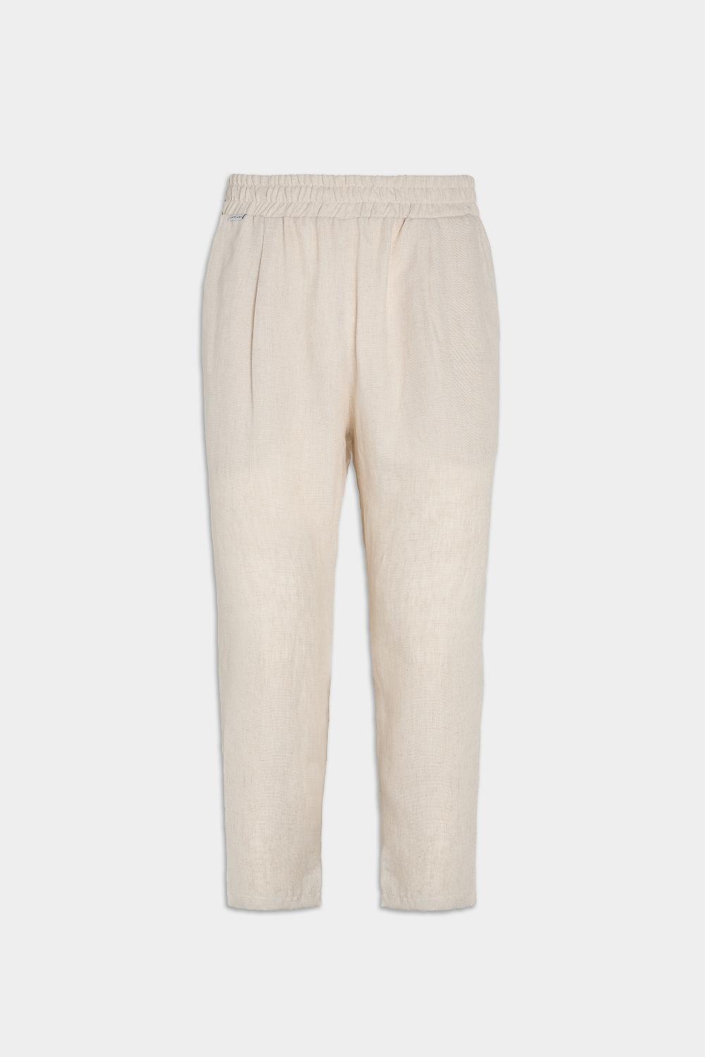 family first milano Chino Pants Linen White