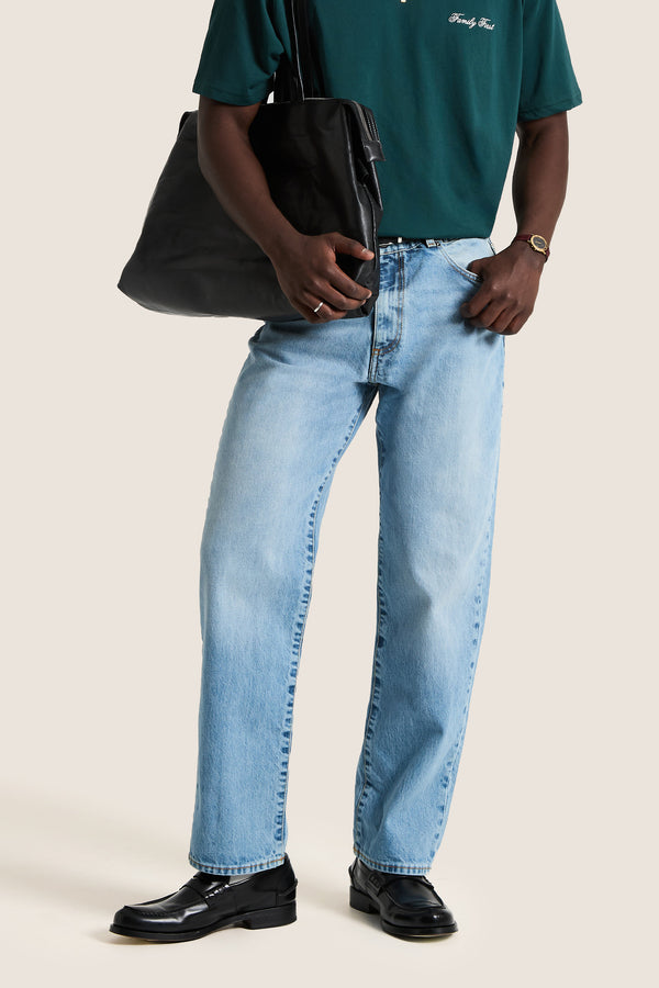 Family First Milano Denim Pants Light Light Blue
