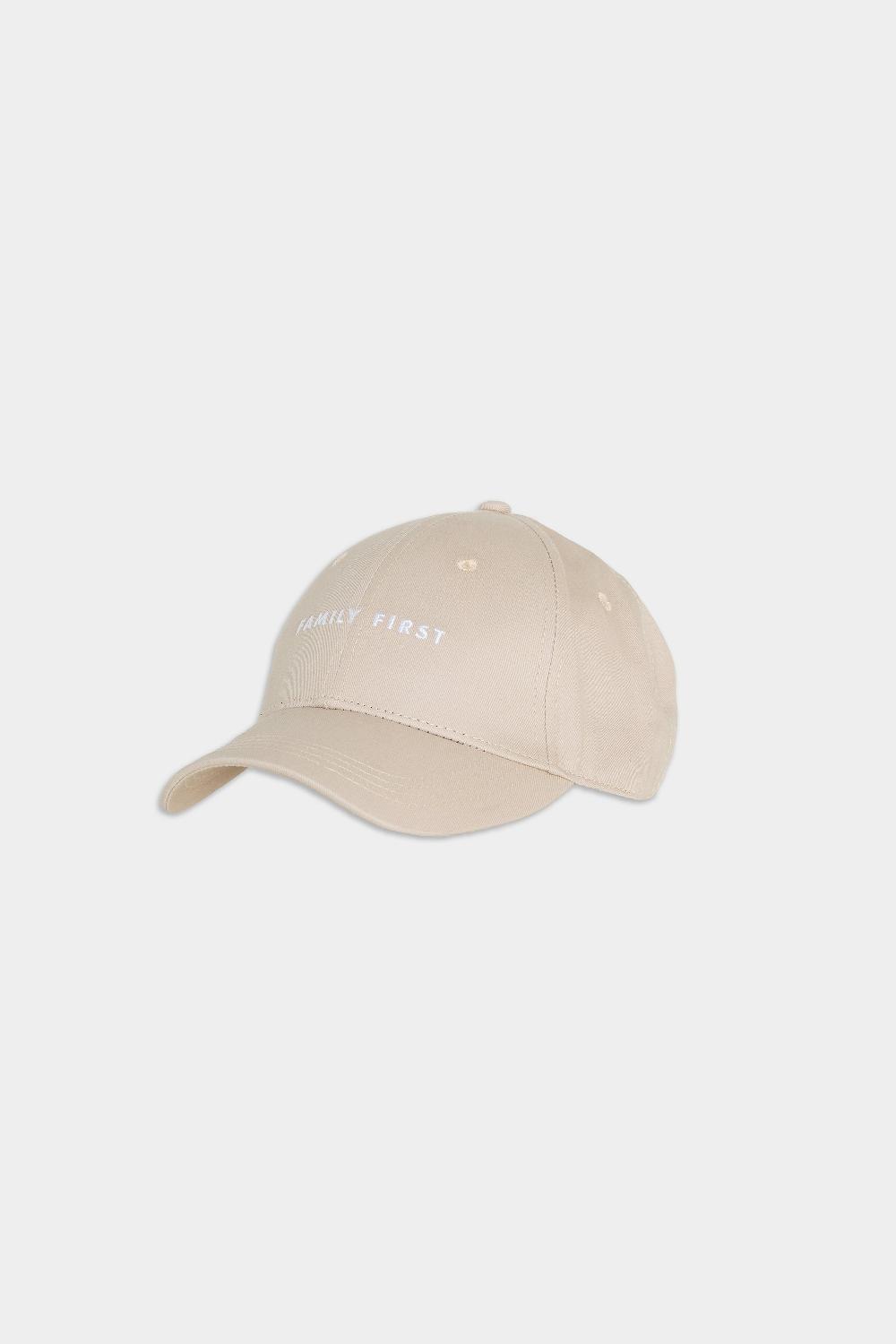 family first milano Hat Box Logo Beige