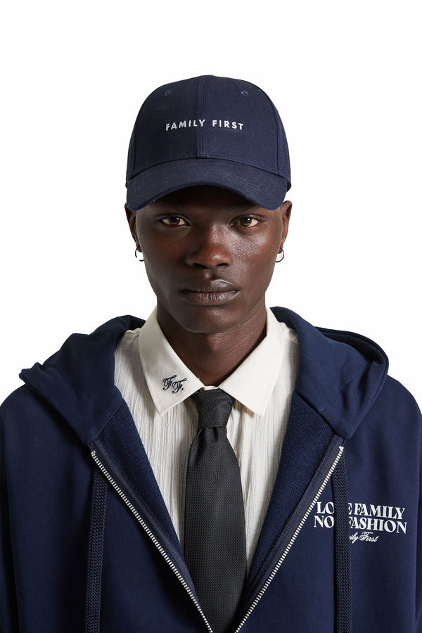 Family First Milano Hat Box Logo Dark Blue