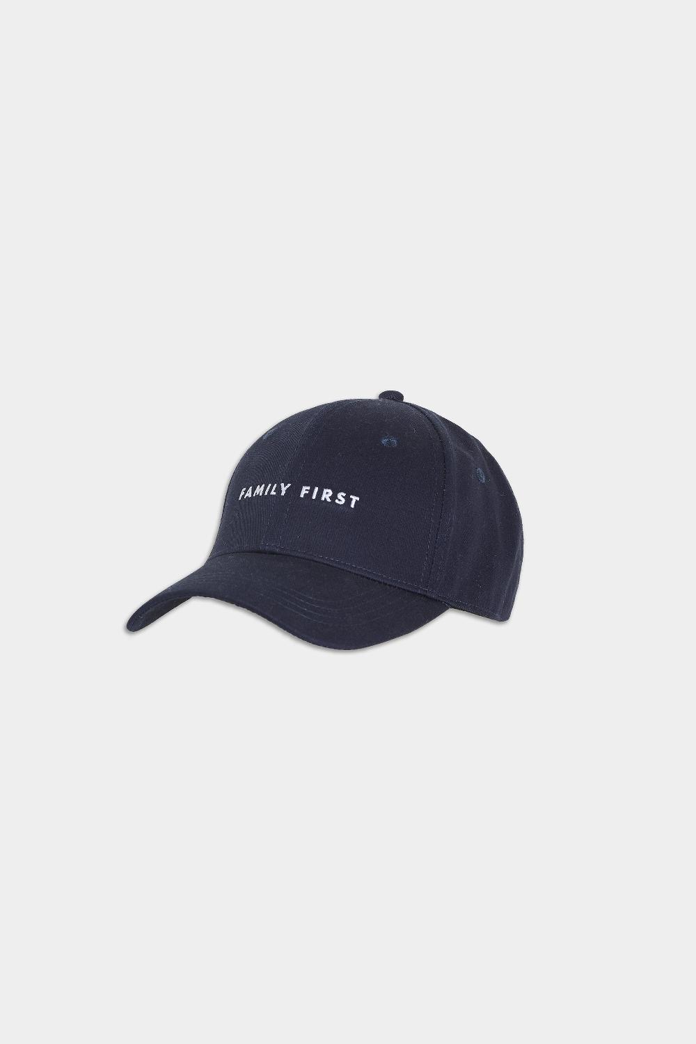 family first milano Hat Box Logo Dark Blue