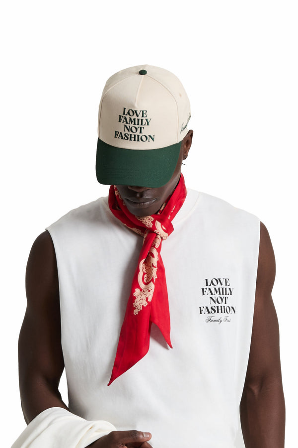 Family First Milano Hat "LFNF" Beige