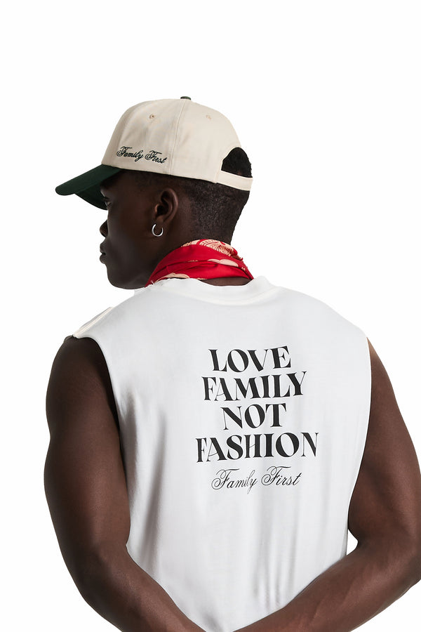 Family First Milano Hat "LFNF" Beige