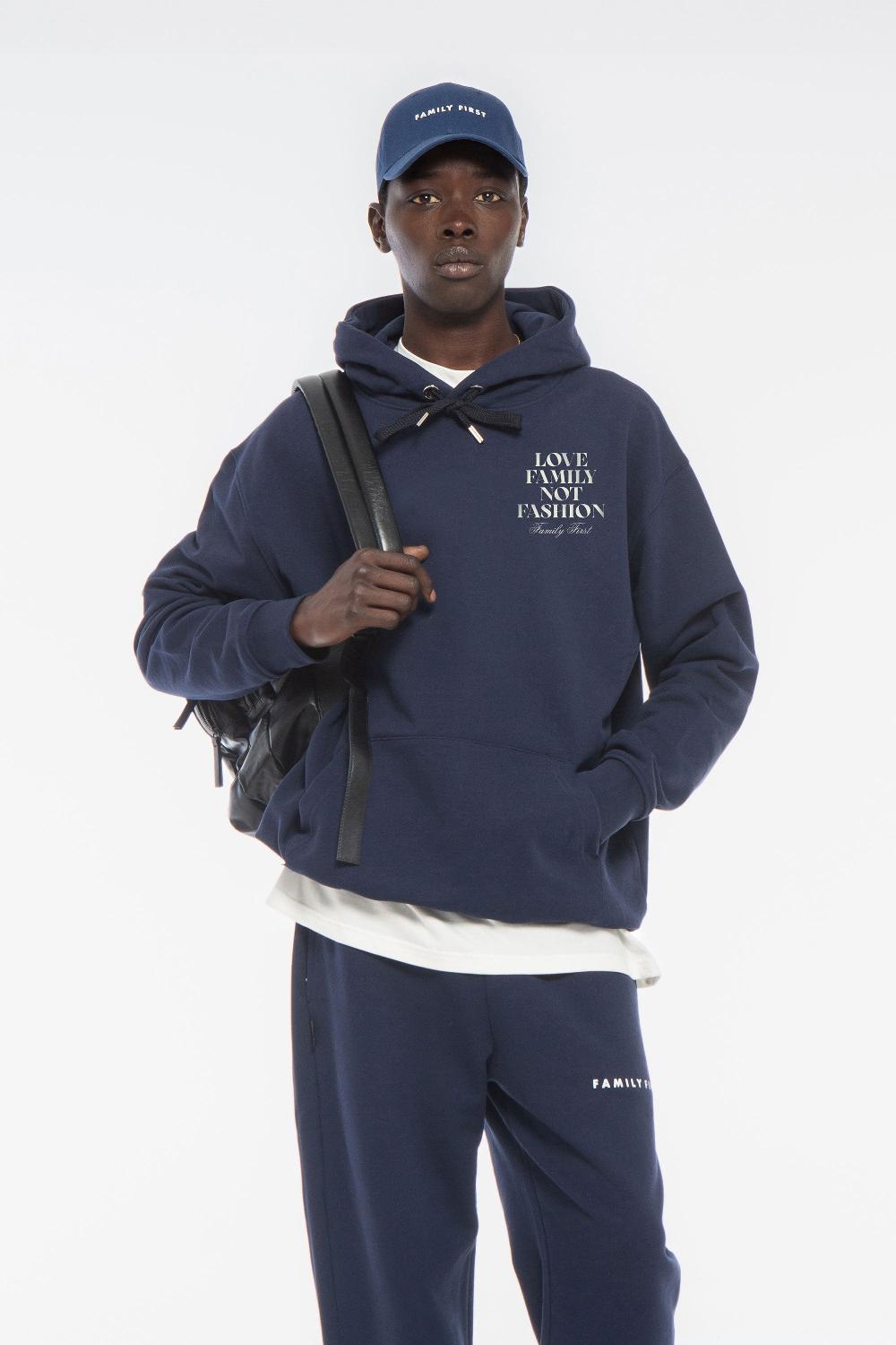 family first milano Hoodie "LFNF" Dark Blue