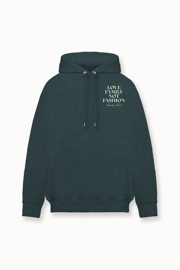 Family First Milano Hoodie "LFNF" Green