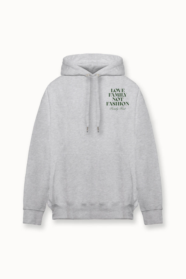 Family First Milano Hoodie "LFNF" Grey