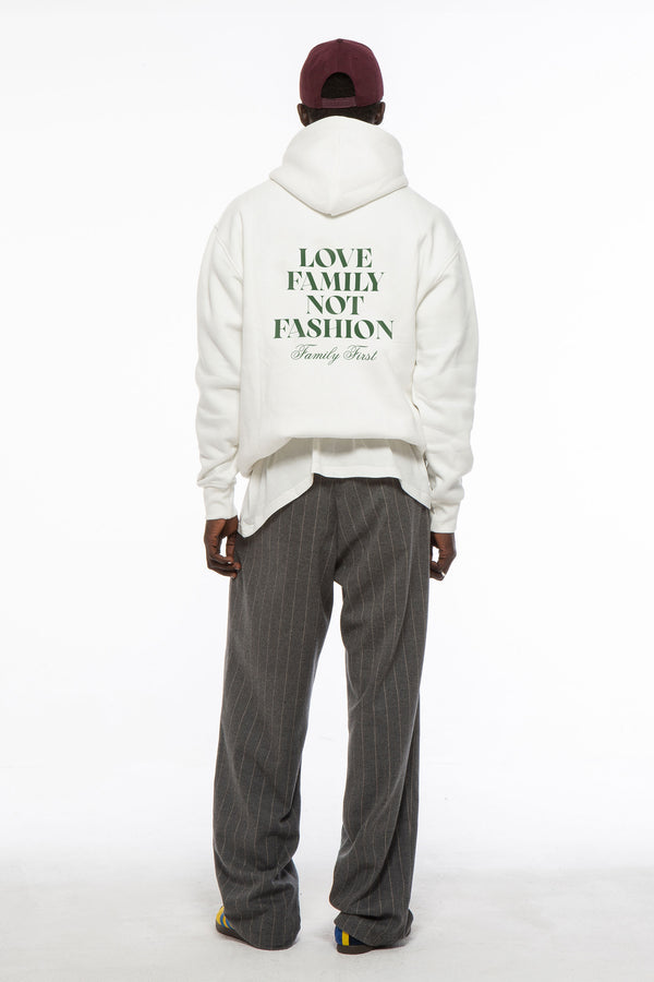 Family First Milano Hoodie "LFNF" White