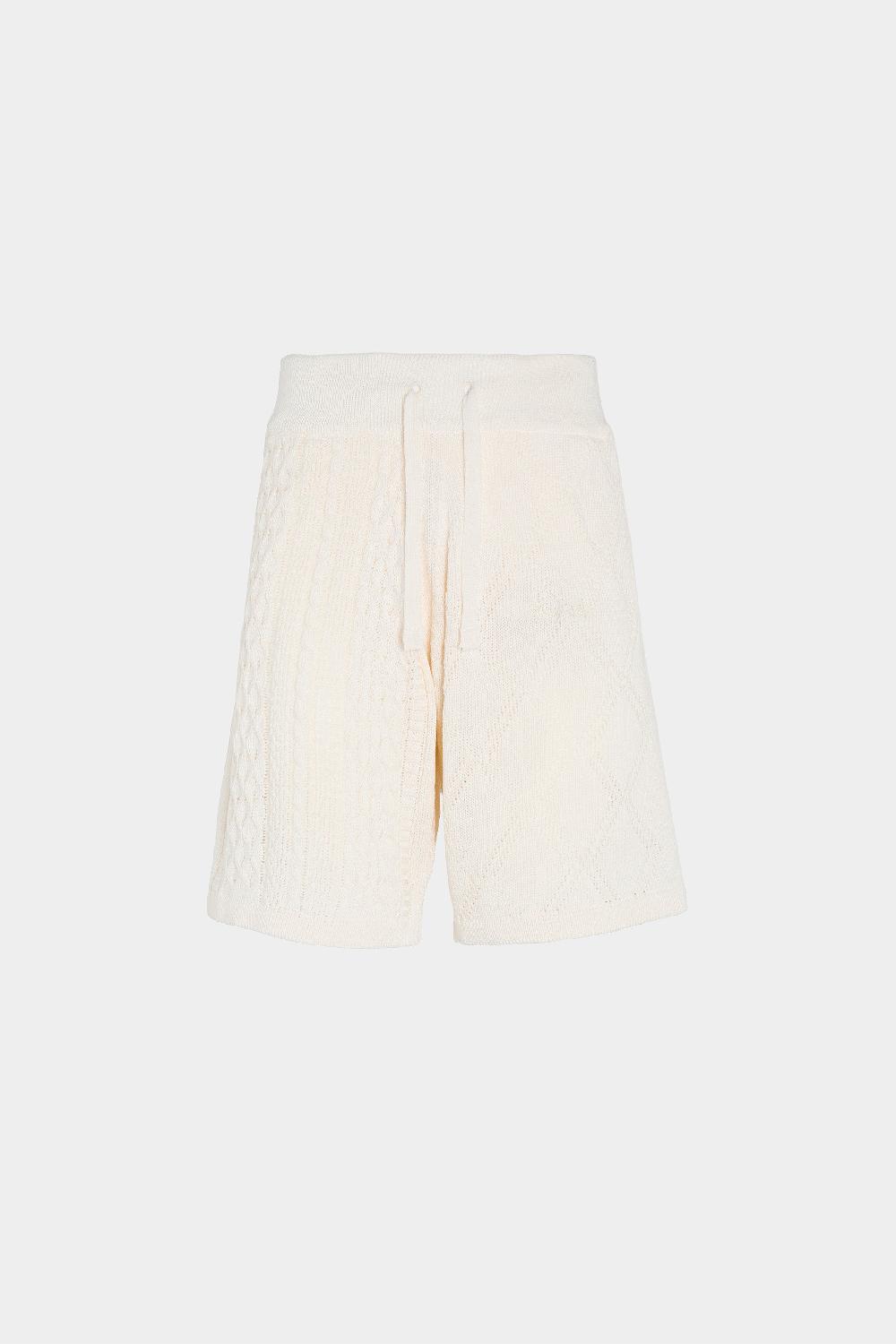 family first milano Jogger Short Braided White