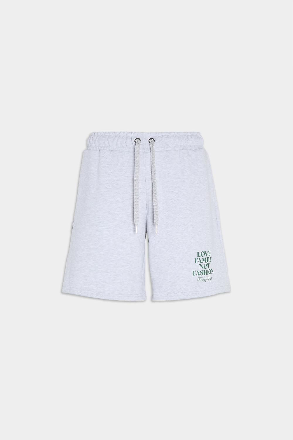 family first milano Jogger Short Love Family Grey