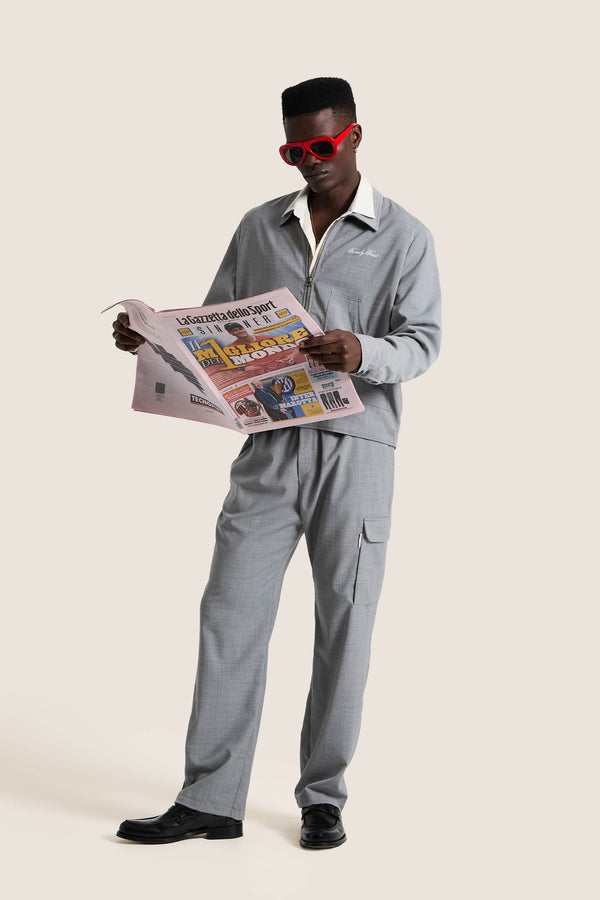 Family First Milano New Cargo Pants Grey