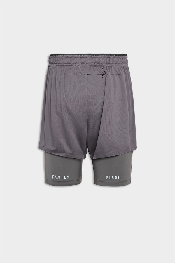 Family First Milano Shorts FFIRST Dark Grey