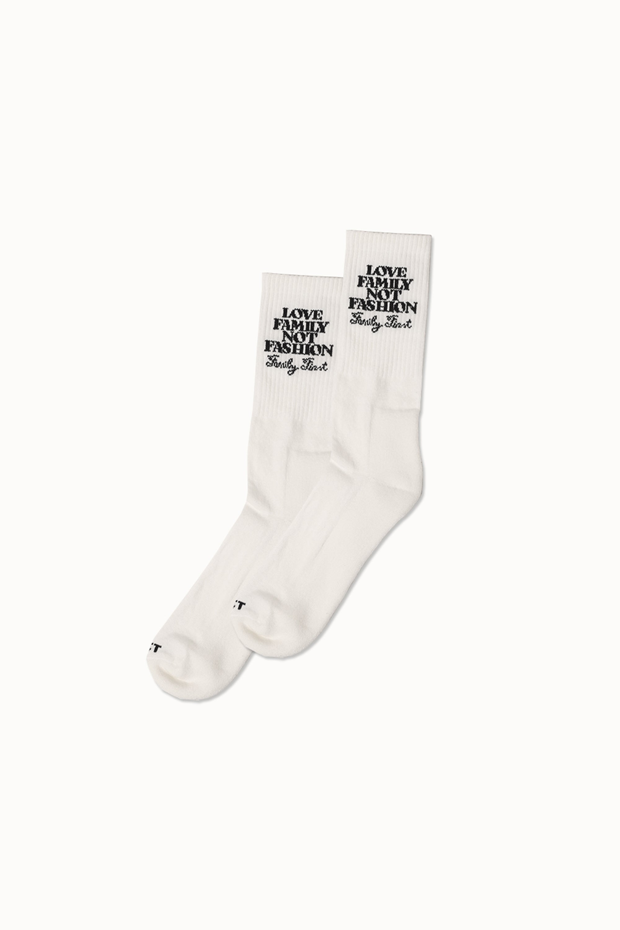 family first milano Socks "LFNF" Cream