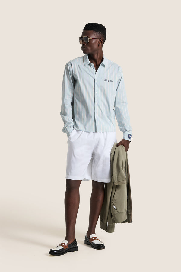 Family First Milano Soft Short Pants Linen White