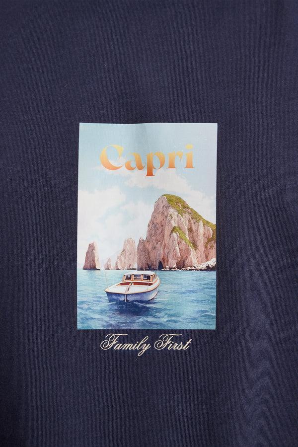 Family First Milano T-Shirt Capri Dark Blue