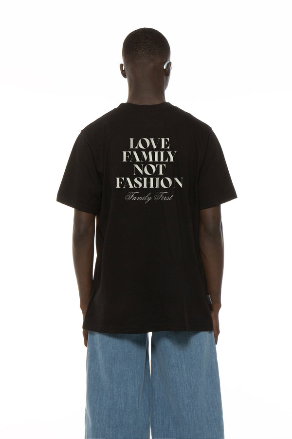 Family First Milano T-Shirt "LFNF" Black