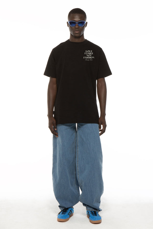 Family First Milano T-Shirt "LFNF" Black