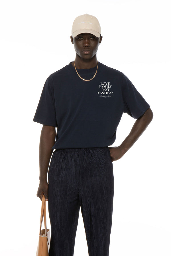 Family First Milano T-Shirt "LFNF" Dark Blue