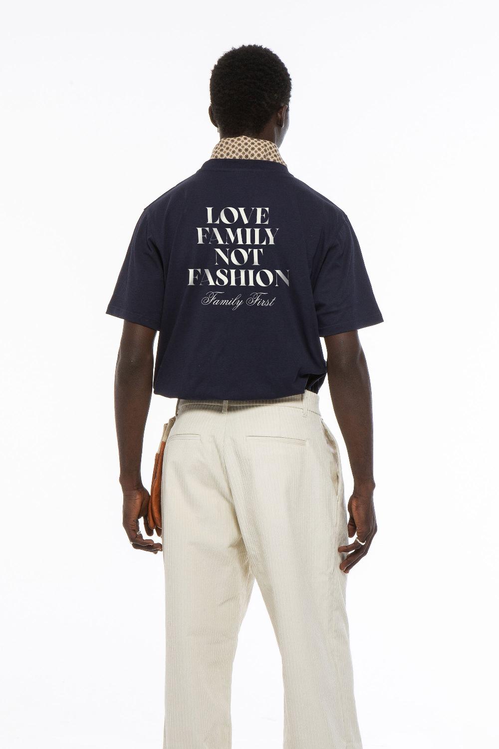 family first milano T-Shirt "LFNF" Dark Blue