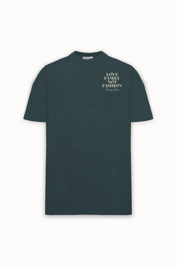 Family First Milano T-Shirt "LFNF" Green
