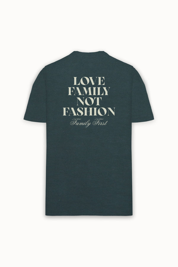Family First Milano T-Shirt "LFNF" Green