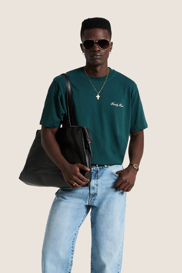 Family First Milano T-Shirt Symbol Green