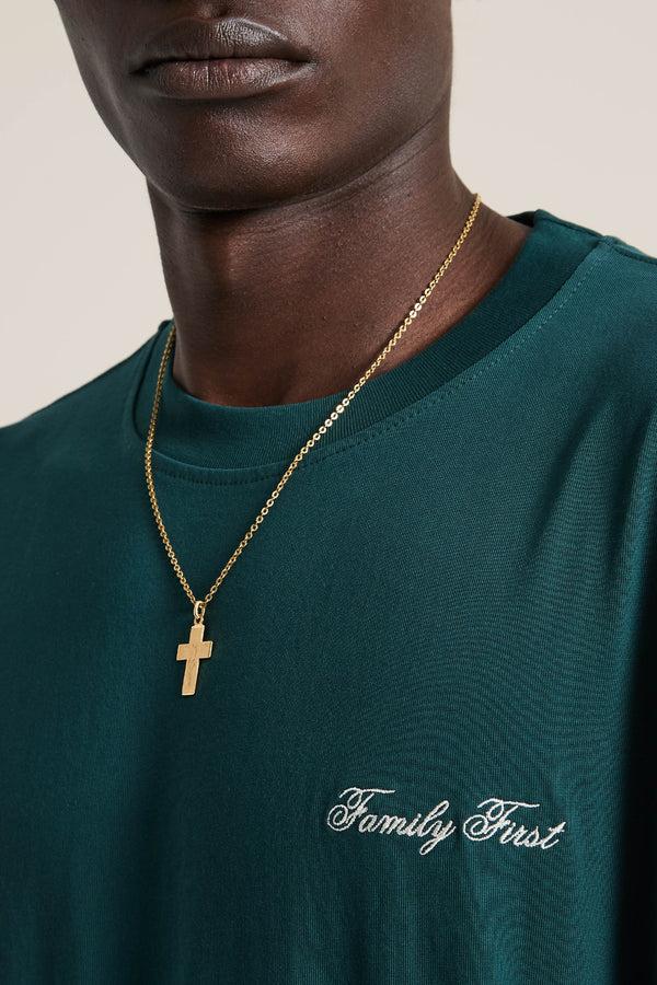 Family First Milano T-Shirt Symbol Green