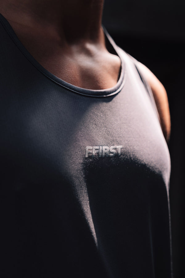 Family First Milano Tank Top FFIRST Dark Grey
