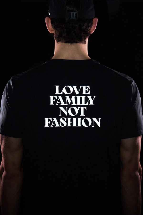 Family First Milano Teknik T-Shirt "LFNF" Black