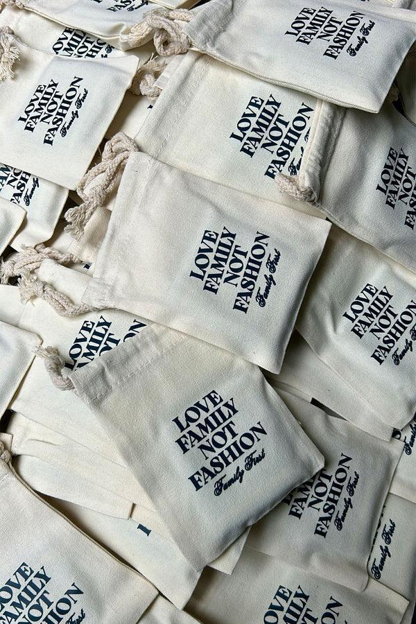 Family First Milano Wristband "LFNF" Black