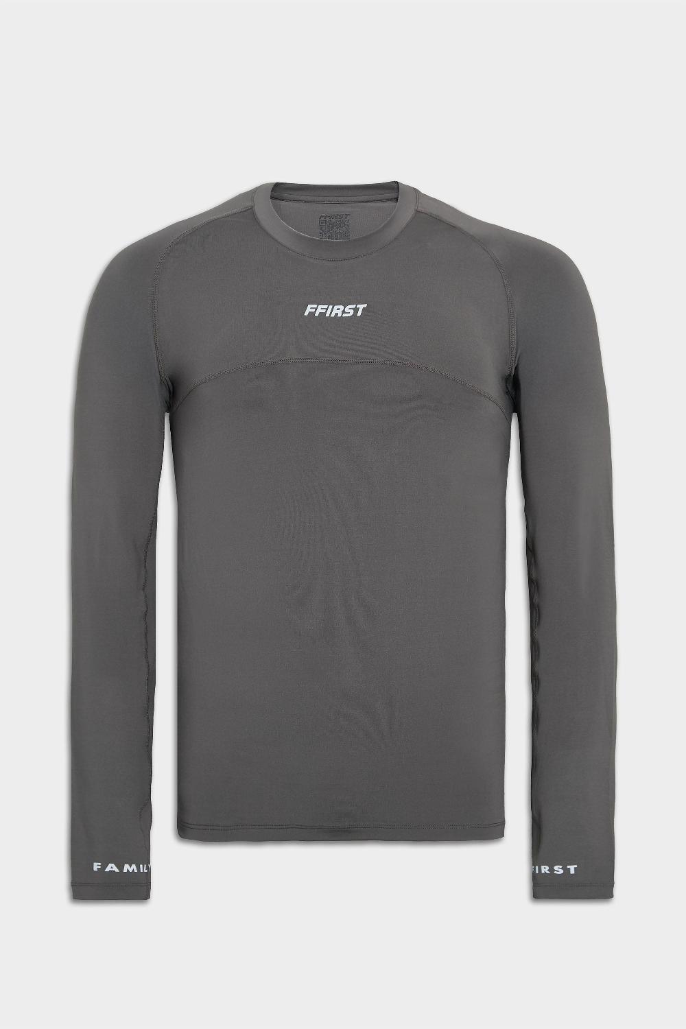 family first milano Long Sleeve Tee FFIRST Dark Grey