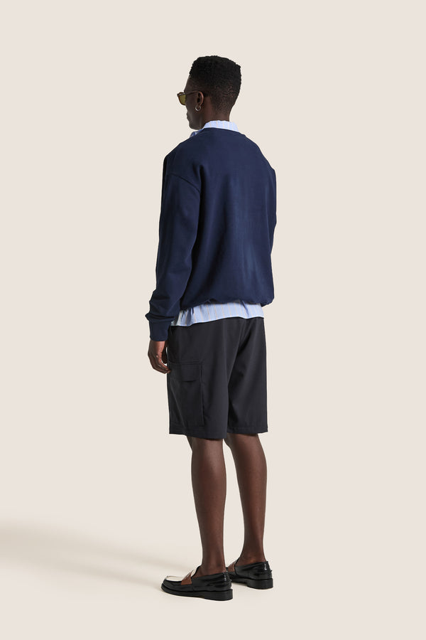 Family First Milano New Short Cargo Pants Dark Blue