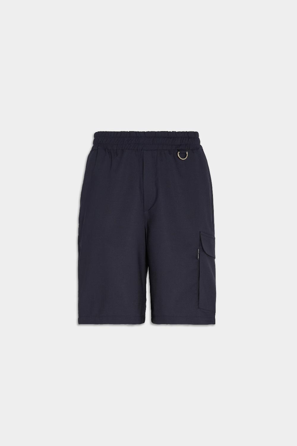 family first milano New Short Cargo Pants Dark Blue