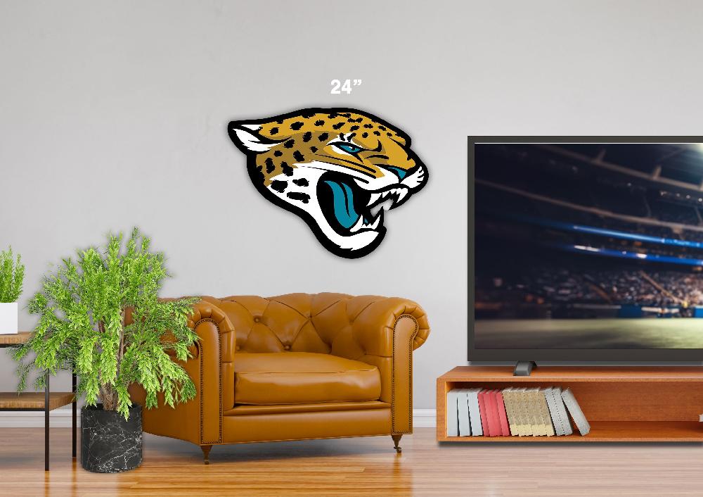 fan creations 24" NFL Jacksonville Jaguars Logo Cutout