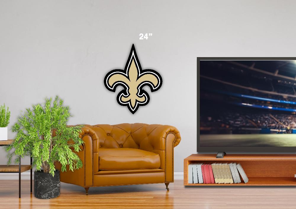 fan creations 24" NFL New Orleans Saints Logo Cutout