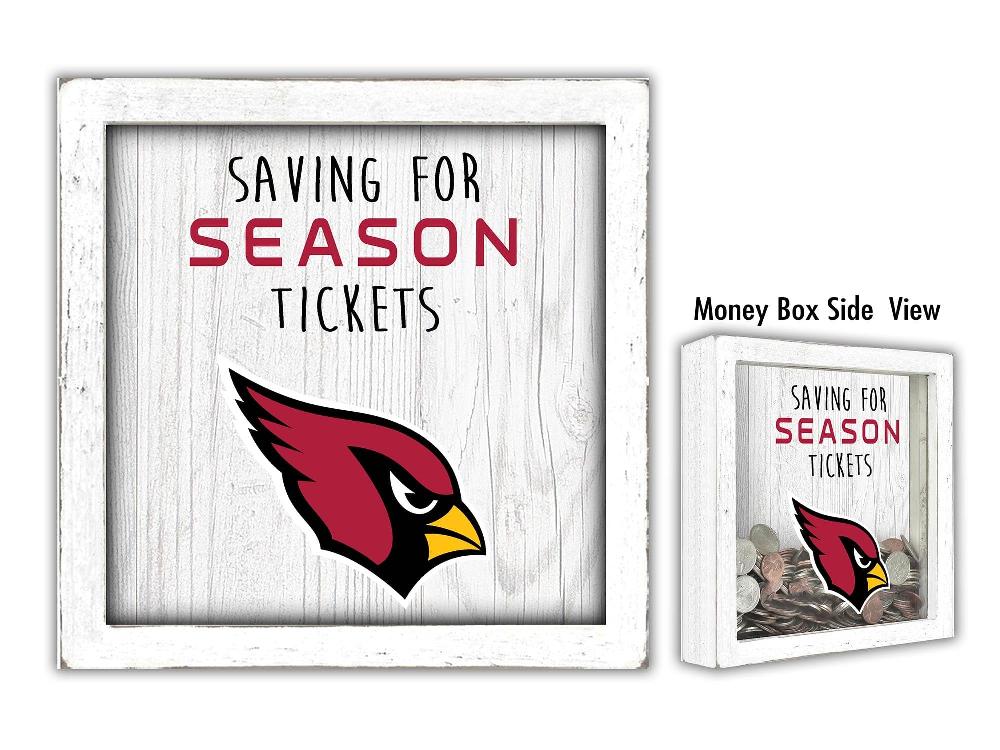 fan creations Arizona Cardinals Saving For Tickets Money Box