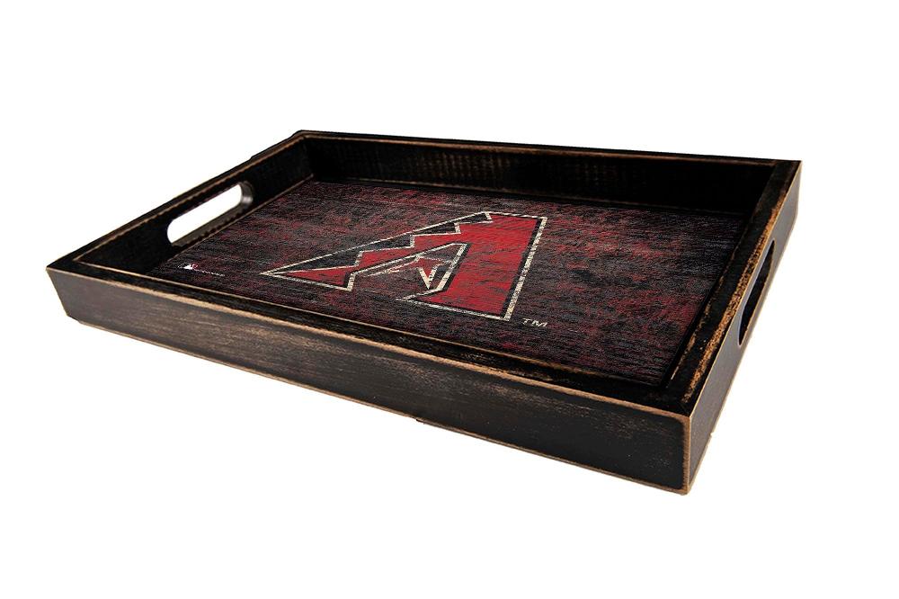 fan creations Arizona Diamondbacks Distressed Team Tray With Team Colors