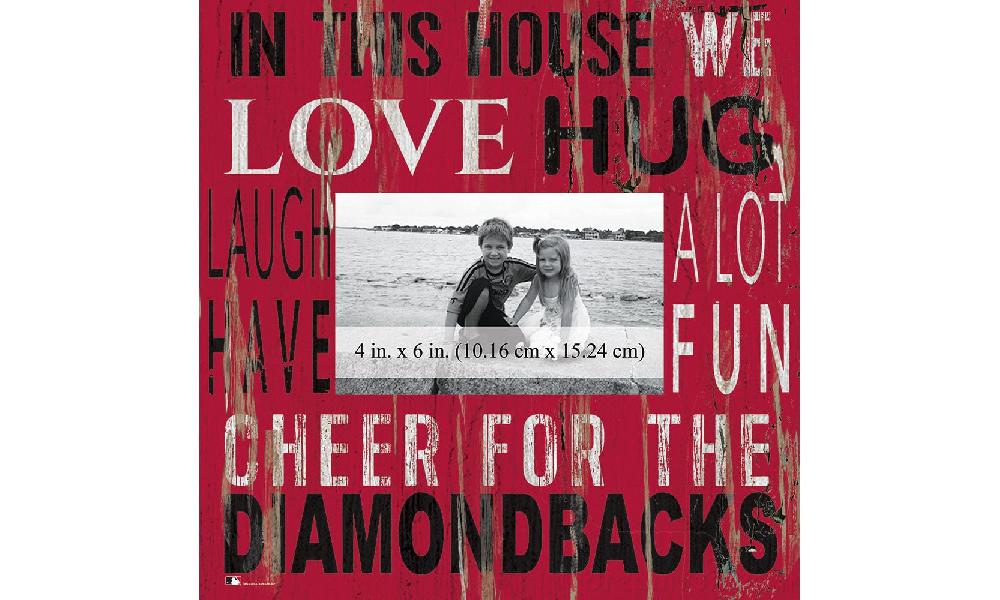 fan creations Arizona Diamondbacks In This House 10x10 Frame