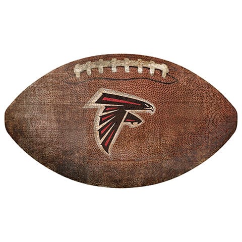 fan creations Atlanta Falcons 12" Football Shaped Sign