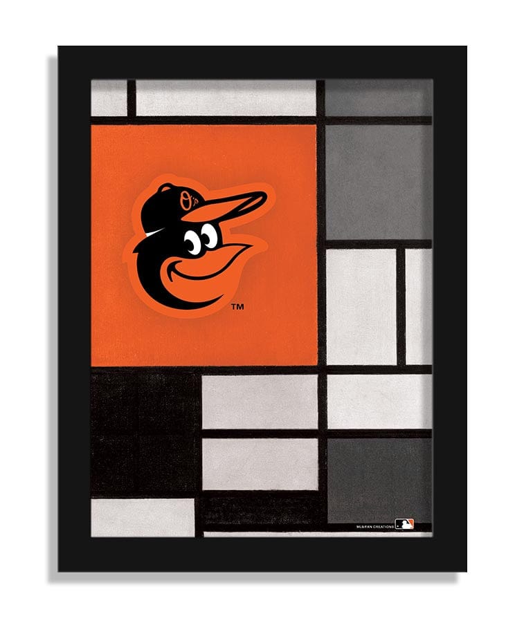 fan creations Baltimore Orioles Team Composition 12x16 (fine art)