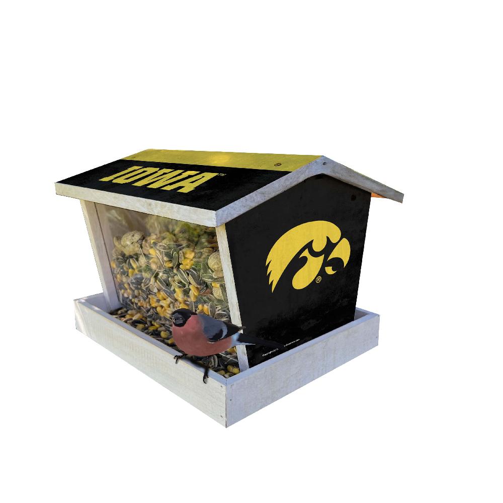 fan creations Bird Feeder for Sports Fans - Assembled - University of Iowa