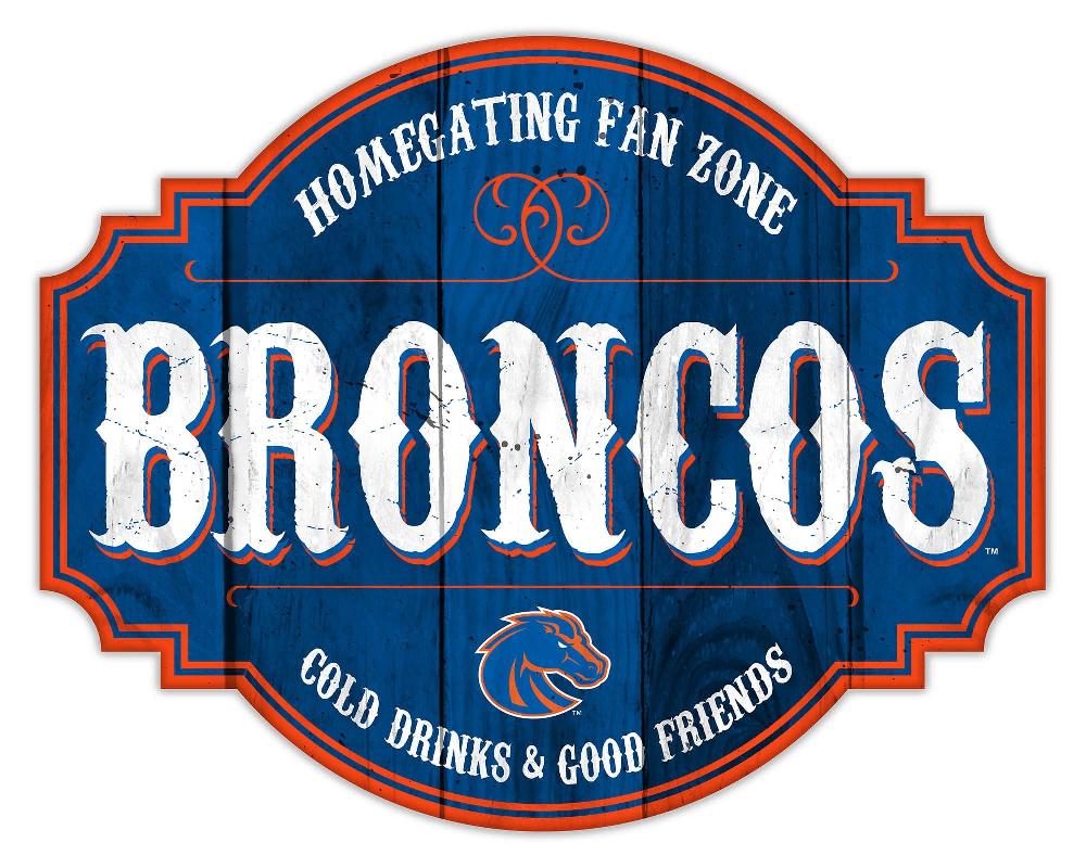 fan creations Boise State Homegating Tavern 12in Sign
