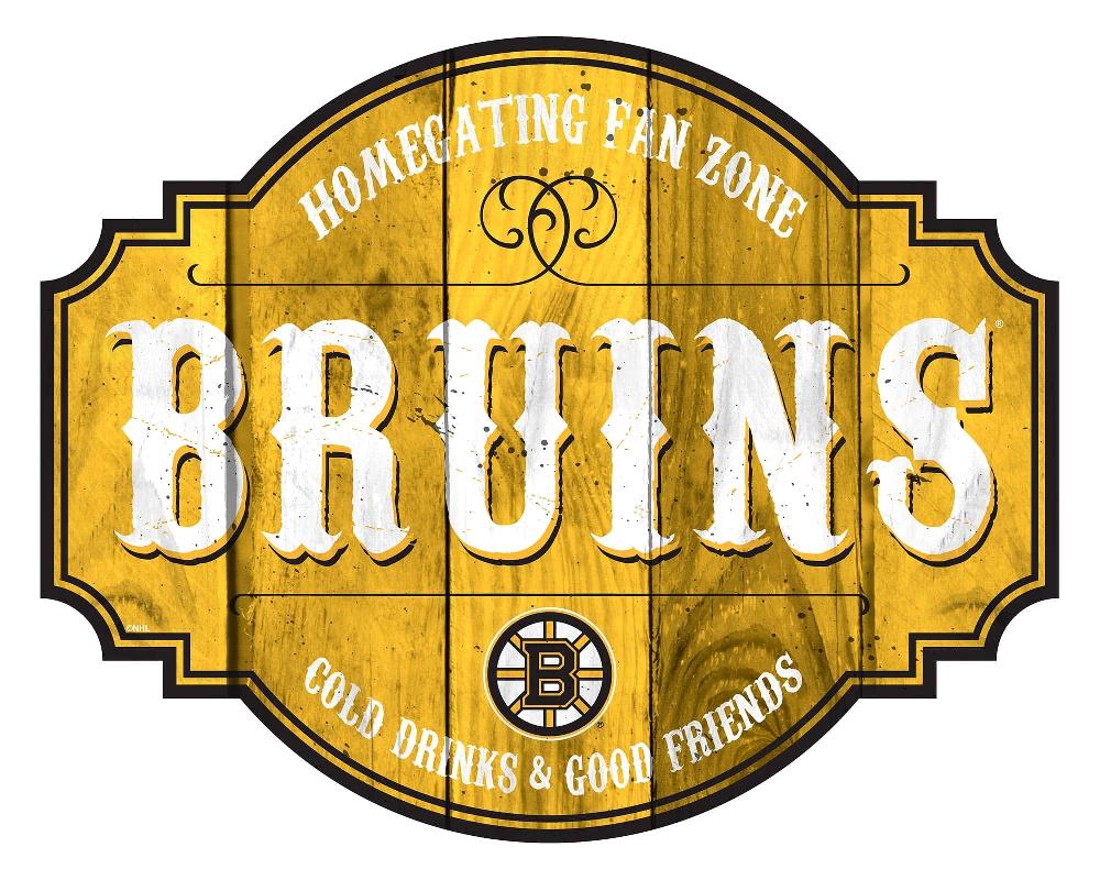 fan creations Boston Bruins Homegating Tavern 24in Sign