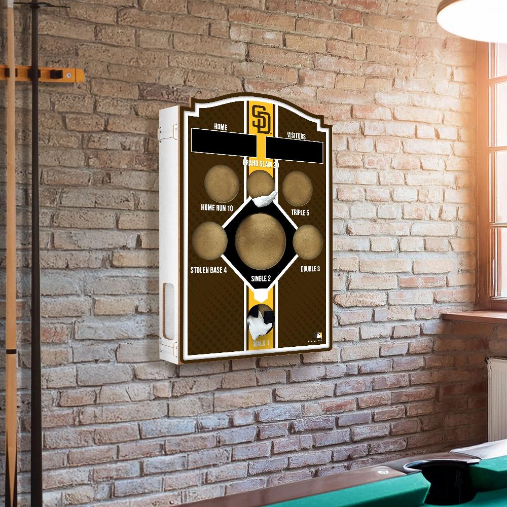 fan creations Brightline MLB San Diego Padres Wall Bean Bag Toss